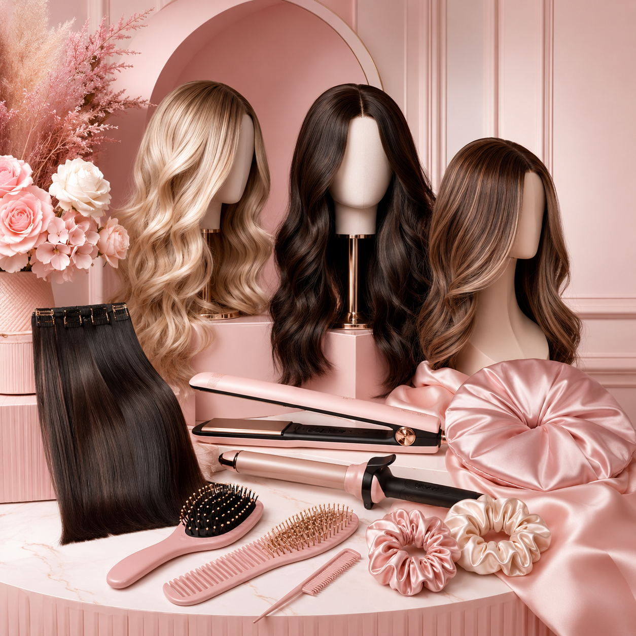Hair, Wigs & Styling