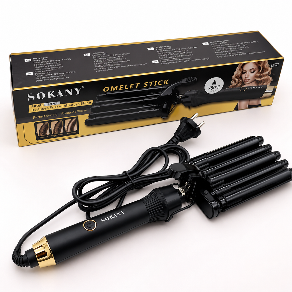 Professional Hair Curling Iron