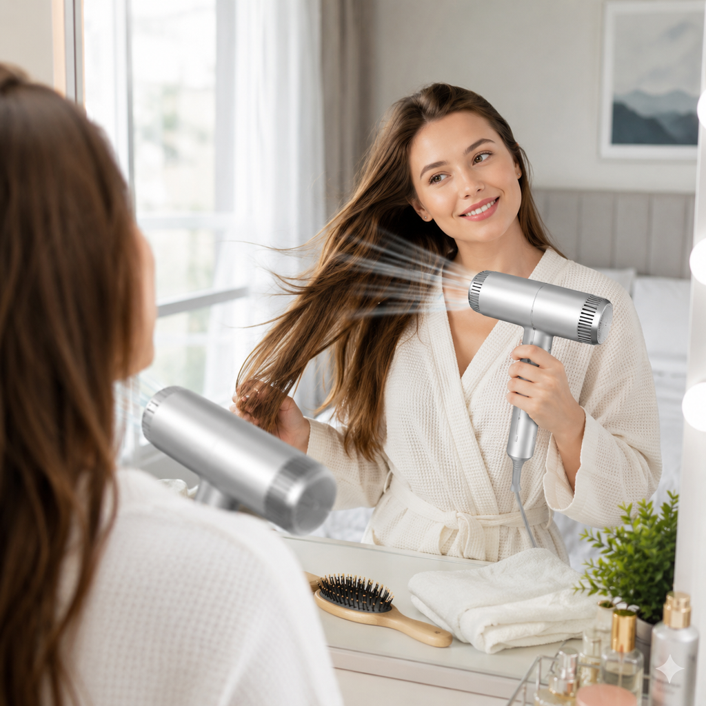 Blue Light High Power Hair Dryer